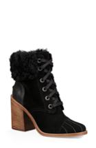 Women's Ugg Jaxon Cuff Bootie M - Black
