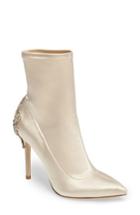 Women's Badgley Mischka Meg Stretch Bootie .5 M - Black
