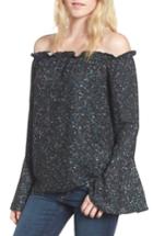 Women's Thieves Like Us Off The Shoulder Top, Size - Black