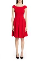 Women's Emporio Armani Off The Shoulder A-line Dress Us / 38 It - Red