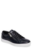 Men's Calvin Klein Ibrahim Cap-toe Zip Sneaker .5 M - Blue