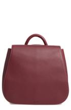 Steven Alan Kate Convertible Leather Backpack - Red