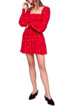 Women's Free People Two Faces Print Minidress - Red