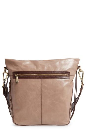 Hobo Banyon Calfskin Leather Bucket Bag - Grey