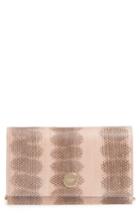 Women's Jimmy Choo Florence Genuine Snakeskin Crossbody Bag - Pink