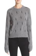 Women's Kate Moss For Equipment 'ryder' Crewneck Cashmere Sweater - Grey
