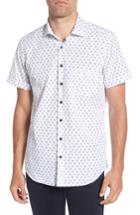 Men's Rodd & Gunn Regular Fit Pinotage Print Woven Shirt - White