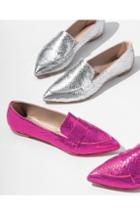 Women's Lauren Lorraine Bret Crystal Embellished Flat