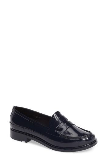 Women's Hunter Original Waterproof Rubber Penny Loafer