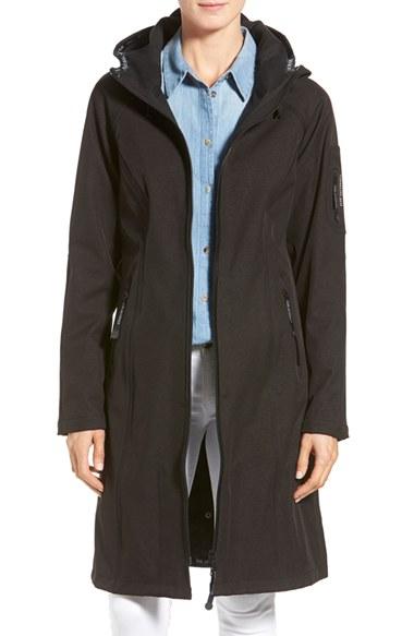 Women's Ilse Jacobsen Long Hooded Raincoat