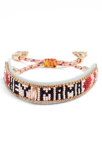 Women's Rebecca Minkoff Hey Mama Seed Bead Bracelet