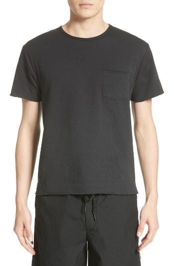 Men's Rag & Bone Pocket T-shirt, Size - Black