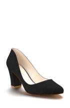 Women's Shoes Of Prey Block Heel Pump C - Black