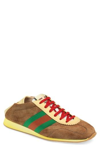 Men's Gucci Rocket Collapsible Sneaker Us / 5uk - Brown