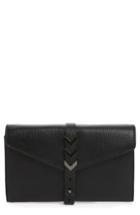 Women's Mackage Atlas Leather Envelope Wallet - Black
