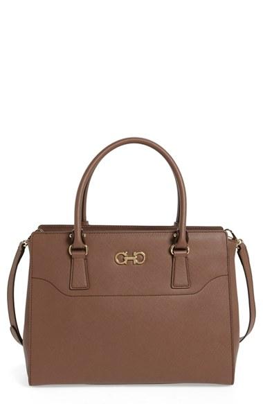Salvatore Ferragamo Beky - Large Leather Tote -
