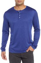 Men's Stone Rose Trim Fit Henley