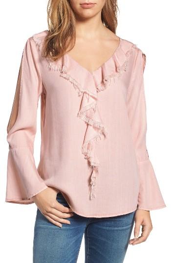 Women's Billy T Ruffle Front Top