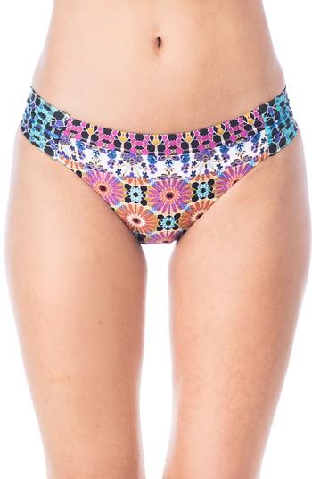 Women's Trina Turk Golden Medallion Hipster Bikini Bottoms - Yellow