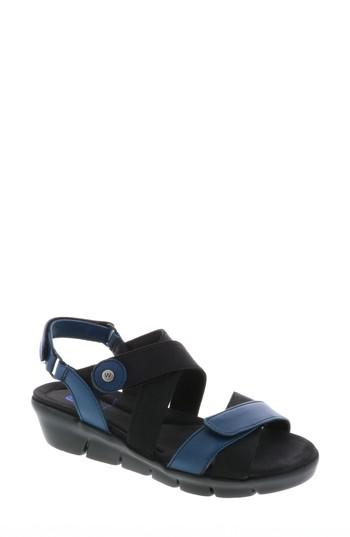 Women's Wolky Electra Sandal .5-8us / 39eu - Blue