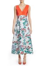 Women's Lela Rose Tie Back Midi Dress - Blue