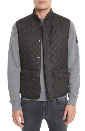 Men's Belstaff Waistcoat Tech Quilted Vest