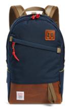 Men's Topo Designs Canvas & Leather Daypack - Blue