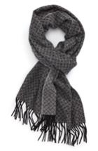 Men's Nordstrom Men's Shop Diamond Trellis Wool Scarf
