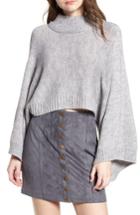 Women's Bishop + Young Olivia Crop Sweater - Grey