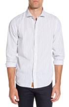 Men's Nifty Genius Earnest Stripe Sport Shirt - Blue