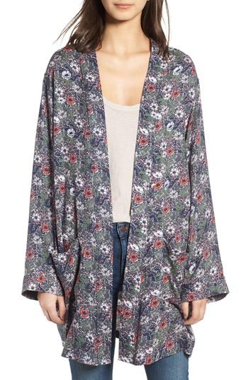 Women's Hinge Print Woven Jacket - Pink