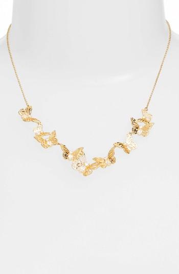 Women's Kate Spade New York Social Butterfly Necklace