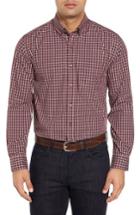 Men's Cutter & Buck Barrett Easy Care Check Sport Shirt