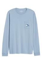 Men's Vineyard Vines Vampire Whale Pocket T-shirt - Blue