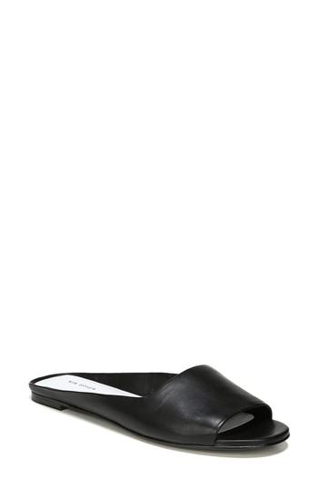 Women's Via Spiga Hana Slide Sandal M - Black