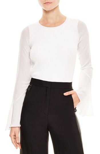 Women's Sandro Brenda Silk Shirt