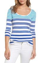 Women's Tommy Bahama Indio Sedaris Stripe Cotton Tee - Blue