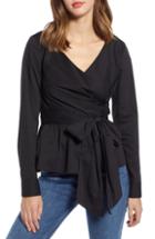 Women's Anne Klein Elbow Sleeve Turtleneck, Size - Beige