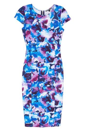 Women's Felicity & Coco Floral Ponte Sheath Dress