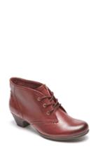 Women's Rockport Cobb Hill Aria Leather Boot .5 W - Burgundy
