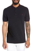 Men's Fred Perry Contrast Collar Polo Shirt - Blue