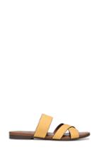 Women's Naturalizer Treasure Slide Sandal M - Yellow