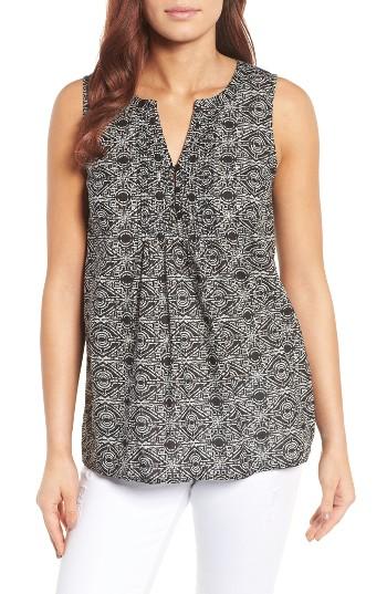 Women's Caslon Pintuck Top