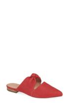 Women's Caslon Knotted Mule M - Red