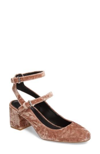 Women's Rebecca Minkoff 'brooke' Ankle Strap Pump M - Pink