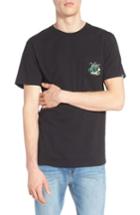 Men's Vans By The Bays Embroidered Pocket T-shirt, Size - Black