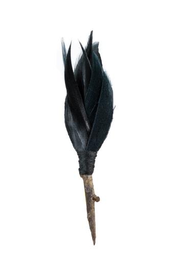 Men's Brackish & Bell Lincoln Feather Lapel Pin