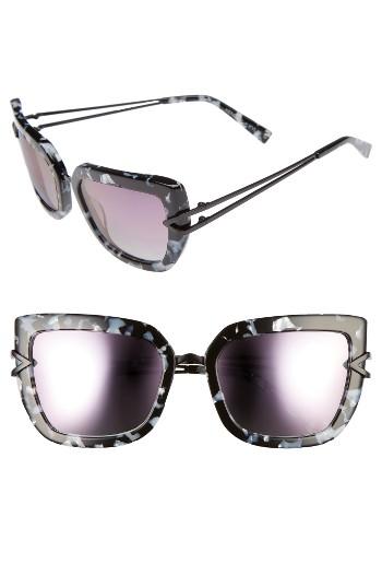 Women's Kendall + Kylie Bianca 56mm Cat Eye Sunglasses -