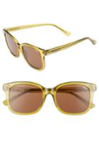 Men's Quay Australia Kingsley 52mm Sunglasses - Olive/ Brown
