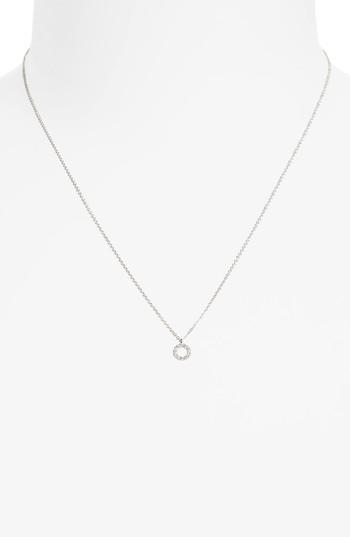 Women's Bony Levy Simple Obsessions Diamond Pendant Necklace (nordstrom Exclusive)